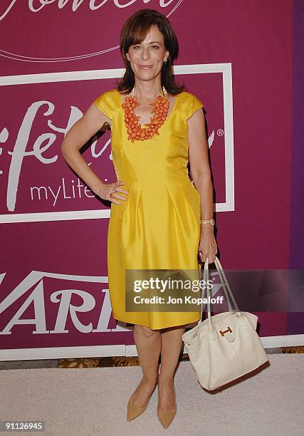 Actress Jane Kaczmarek arrives at Variety's 1st Annual Power Of Women Luncheon at The Beverly Wilshire Hotel on September 24, 2009 in Beverly Hills,...