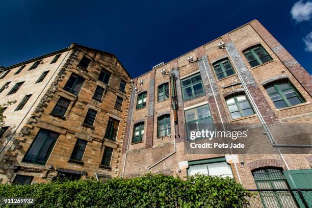 old buildings of barangaroo - peta jade stock pictures, royalty-free photos & images