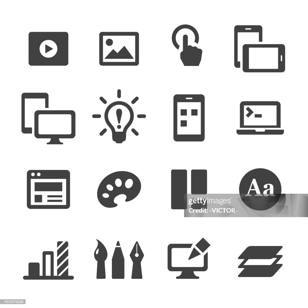 UI Design Icons - Acme Series