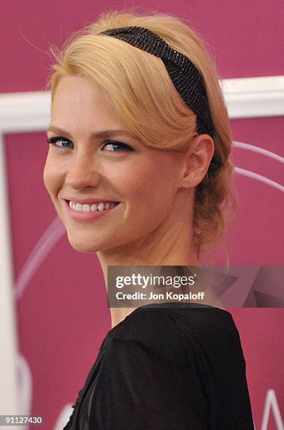 Actress January Jones arrives at Variety's 1st Annual Power Of Women Luncheon at The Beverly Wilshire Hotel on September 24, 2009 in Beverly Hills,...