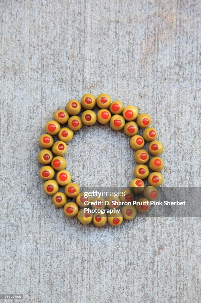 Letter O for Olives