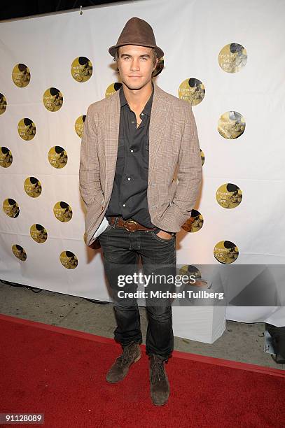 Actor Rob Mayes arrives at the 6th Annual Friends Of El Faro Event to help the children of Tijuana Casa Hogar Sion orphanage, held at the Boulevard 3...