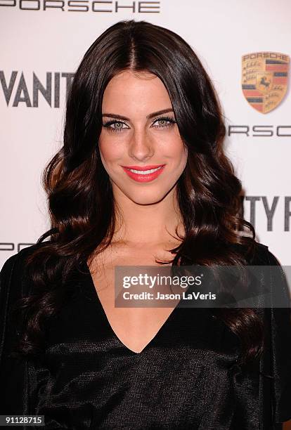 Actress Jessica Lowndes attends the launch of the new Porsche Panamera at Milk Studios on September 24, 2009 in Hollywood, California.