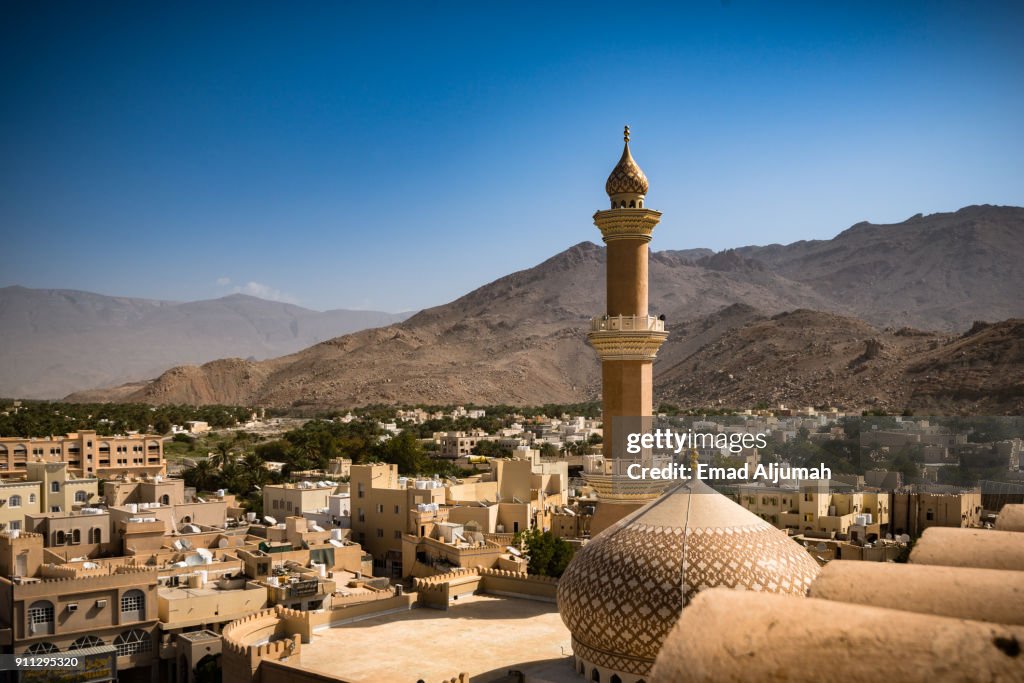 Nizwa Mosque, Nizwa, Oman - February 28, 2016