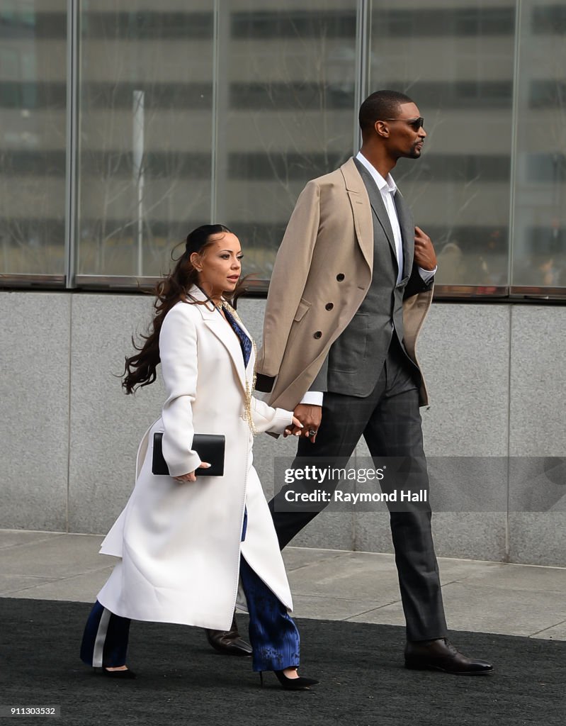 Celebrity Sightings in New York City - January 27, 2018
