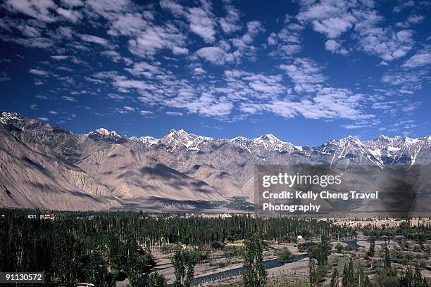 skardu valley - skardu stock pictures, royalty-free photos & images