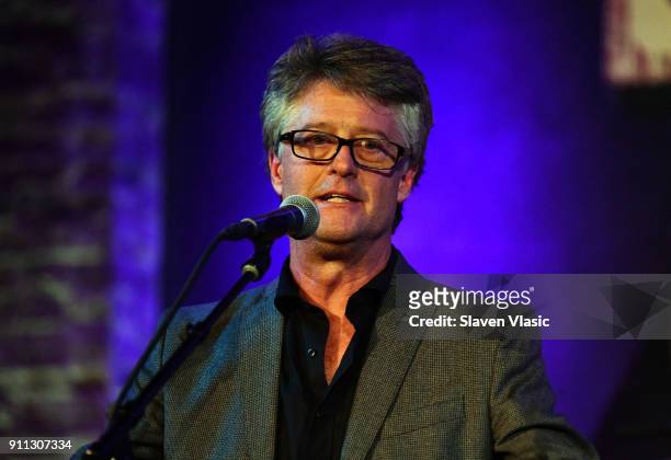 Jed Hilly, Executive director of Americana Music Association attends Americanafest Pre-Grammy Salute to Emmylou Harris at City Winery on January 27,...