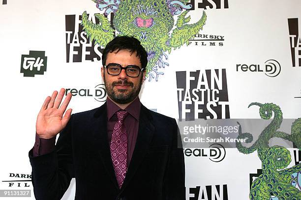 Actor Jemaine Clement at the premiere of "Gentlemen Broncos" at The Paramount Theater on September 24, 2009 in Austin, Texas.