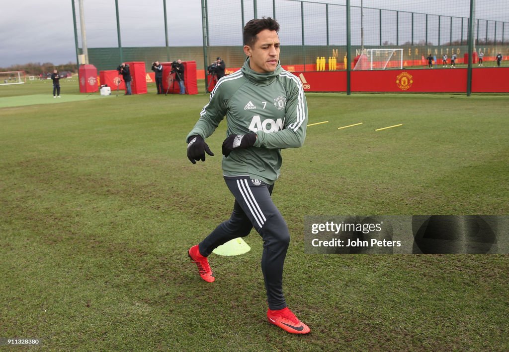 Manchester United Training Session