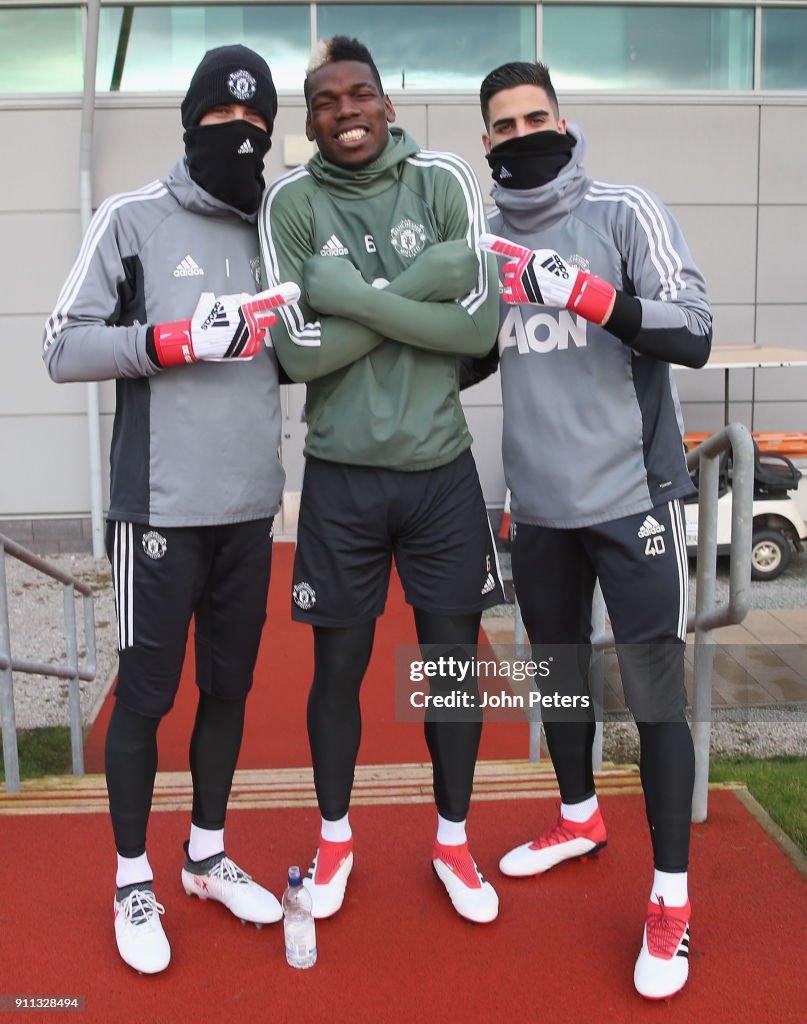 Manchester United Training Session