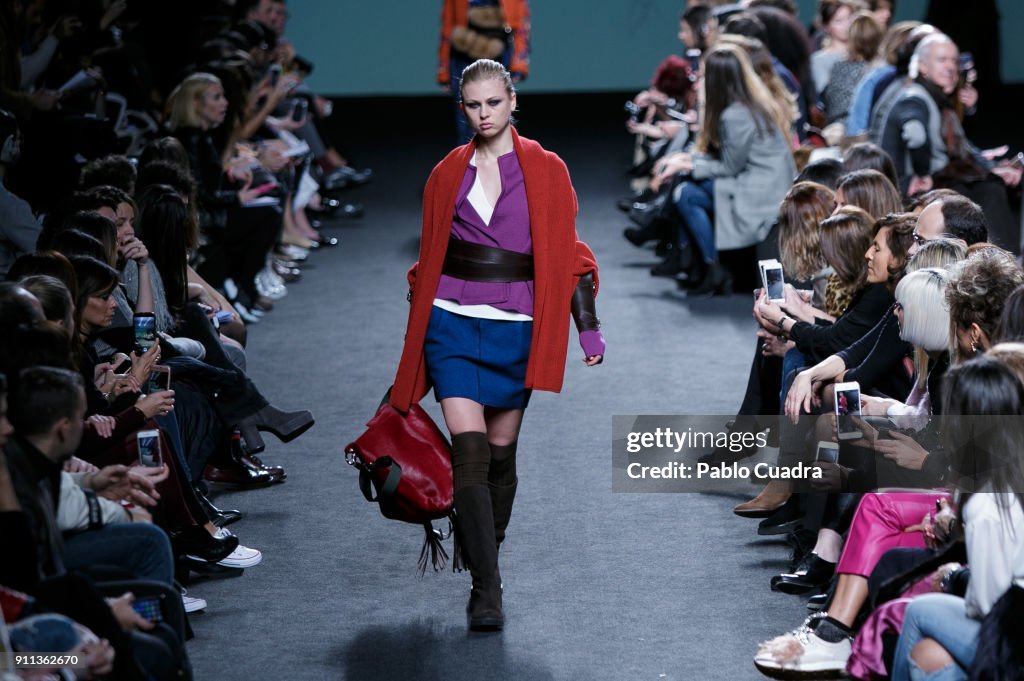 Marcos Luengo Catwalk - Mercedes Benz Fashion Week Madrid - January 2018