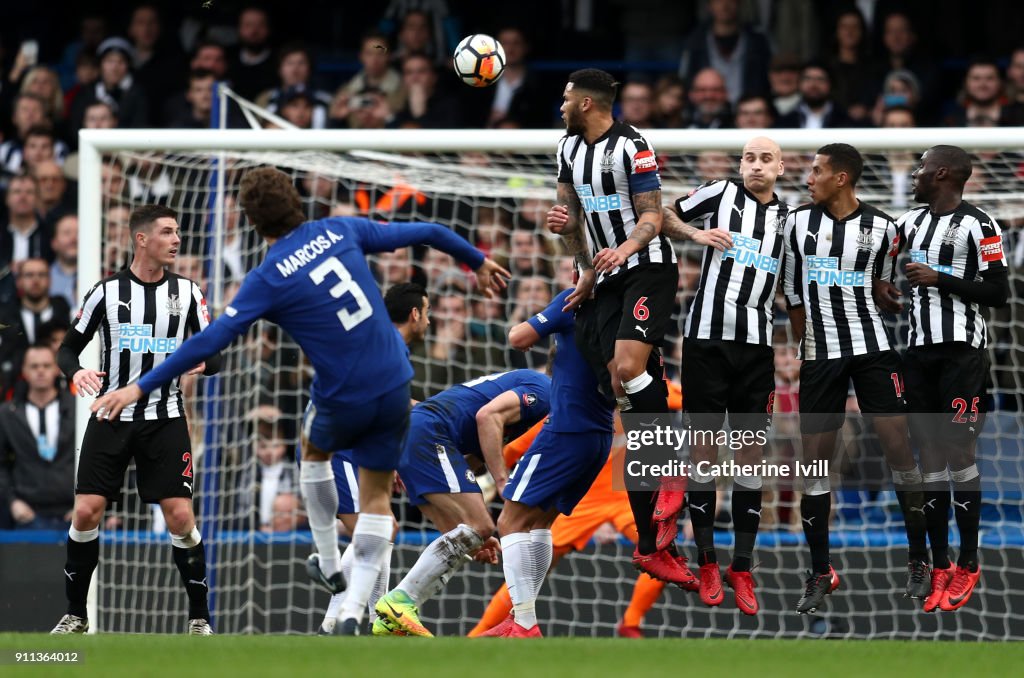 Chelsea v Newcastle United - The Emirates FA Cup Fourth Round