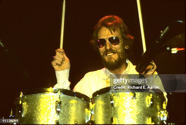 Ginger Baker performs live in New York in 1975