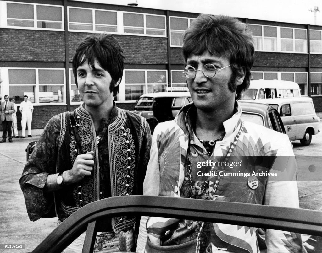 Photo of BEATLES and Paul McCARTNEY and John LENNON
