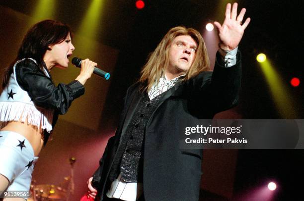 Photo of MEAT LOAF; Meatloaf, Heineken Music Hall, Amsterdam, Nederland, 27 juni 2006, Pop, rock, gothic, Meatloaf in duet met zangeres Espen Miller...