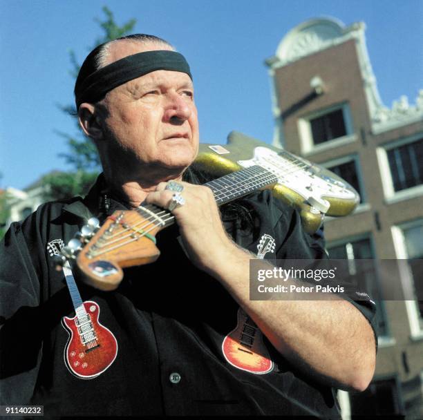 Photo of Dick DALE; /DICK DALE/DE GRACHT/AMSTERDAM