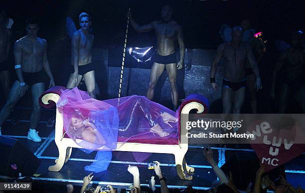 Photo of REF MARIAH CAREY/GAY/ASTORIA, Mariah Carey performs live on stage at the GAY London Astoria