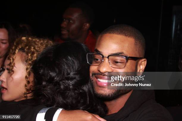 King Bach attends the Lexy Panterra Pre-Grammy Party at W Hotel Times Square on January 27, 2018 in New York City.