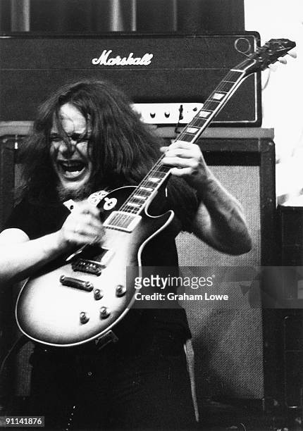 Photo of FREE and Paul KOSSOFF; On stage with Free