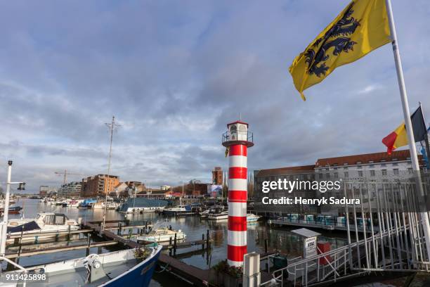 lighthouse in hasselt - hasselt belgium stock pictures, royalty-free photos & images