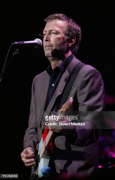 Photo of REF ONE GENERATION 4 ANOTHE, Eric Clapton performs live on stage at the One Generation 4 Another Concert at the Royal Albert Hall in London