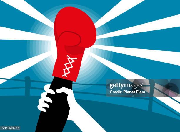 champion - boxer training stock illustrations