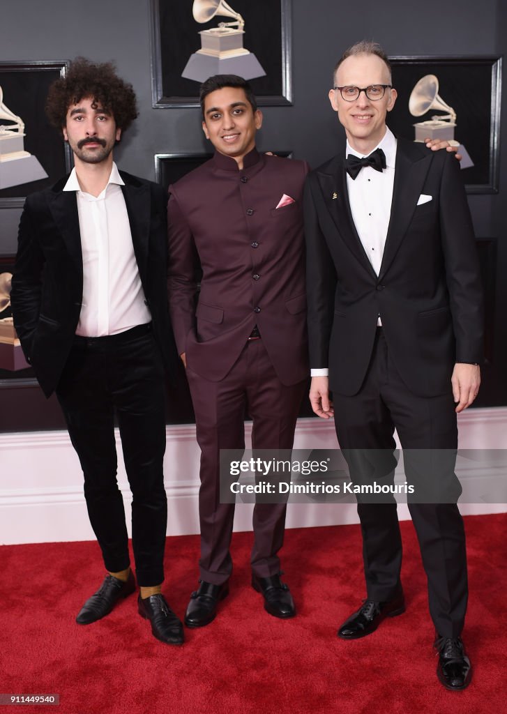 60th Annual GRAMMY Awards - Red Carpet