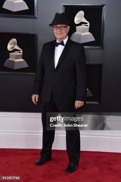 Recording artist Antonio Adolfo attends the 60th Annual GRAMMY Awards at Madison Square Garden on January 28, 2018 in New York City.