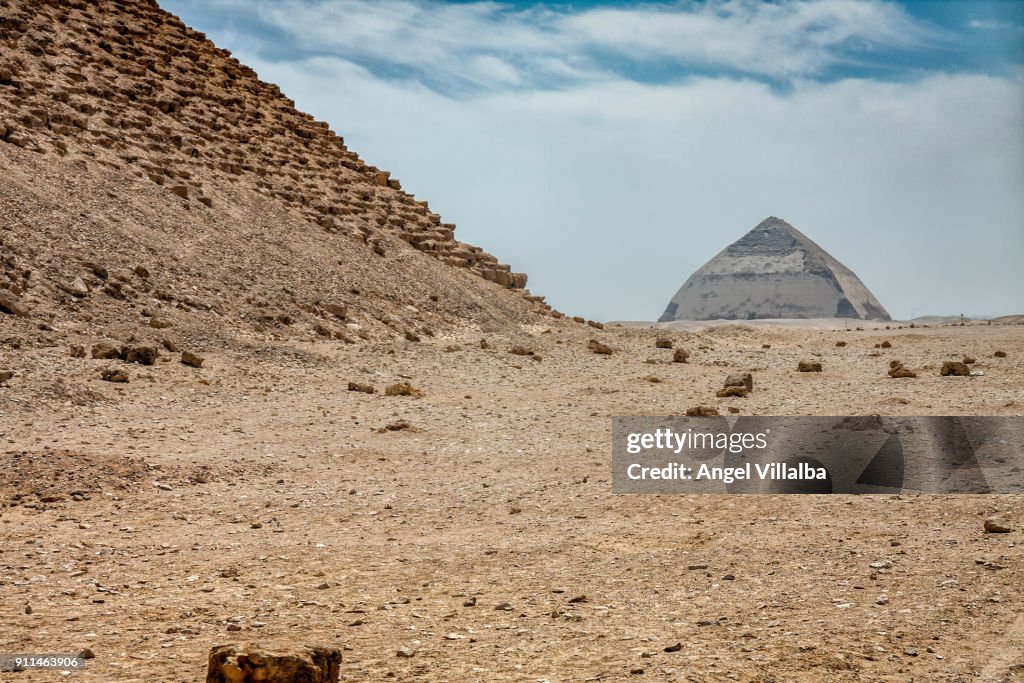 The Layered Pyramid and Red Pyramid of Dahshur