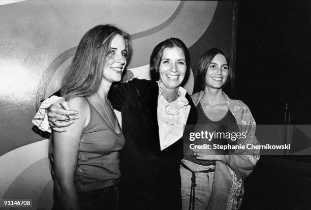 Photo of June CARTER, L to R: Carlene Carter, June Carter Cash and Emmylou Harris