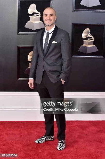 Zane Lowe attends the 60th Annual GRAMMY Awards at Madison Square Garden on January 28, 2018 in New York City.