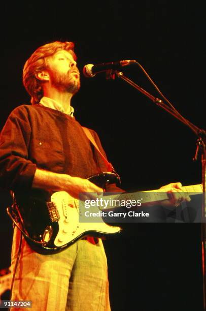 Photo of Eric CLAPTON, performing live onstage