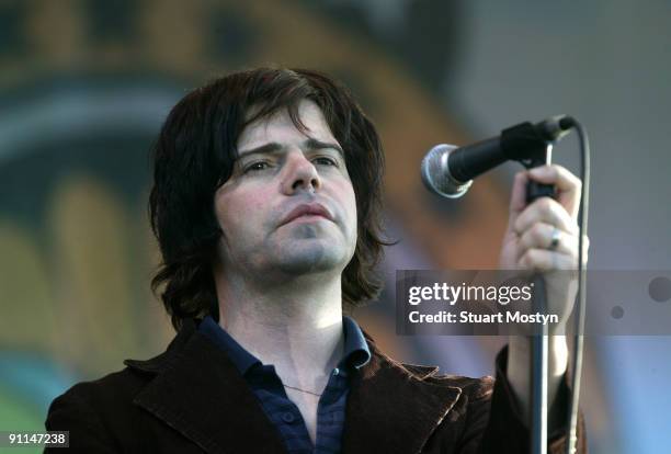 Photo of IOW FEST/STUART MOSTYN, The Charlatans perform live on stage at Isle of Wight Festival Sunday 13 June 2004