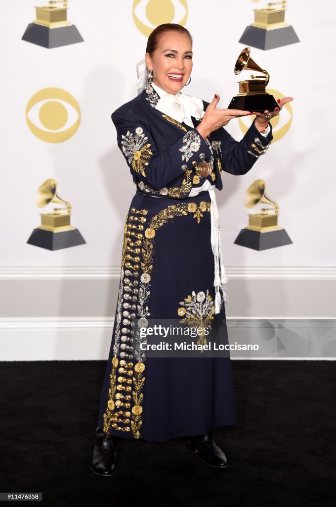 60th Annual GRAMMY Awards - Press Room