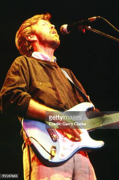 Photo of Eric CLAPTON, performing live onstage