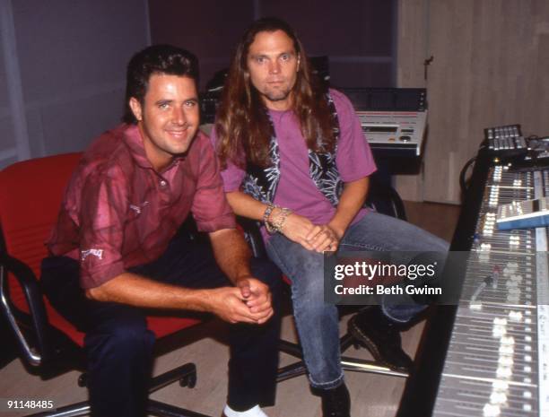 Photo of Timothy B. SCHMIT and Vince GILL, w/Timothy B. Schmit