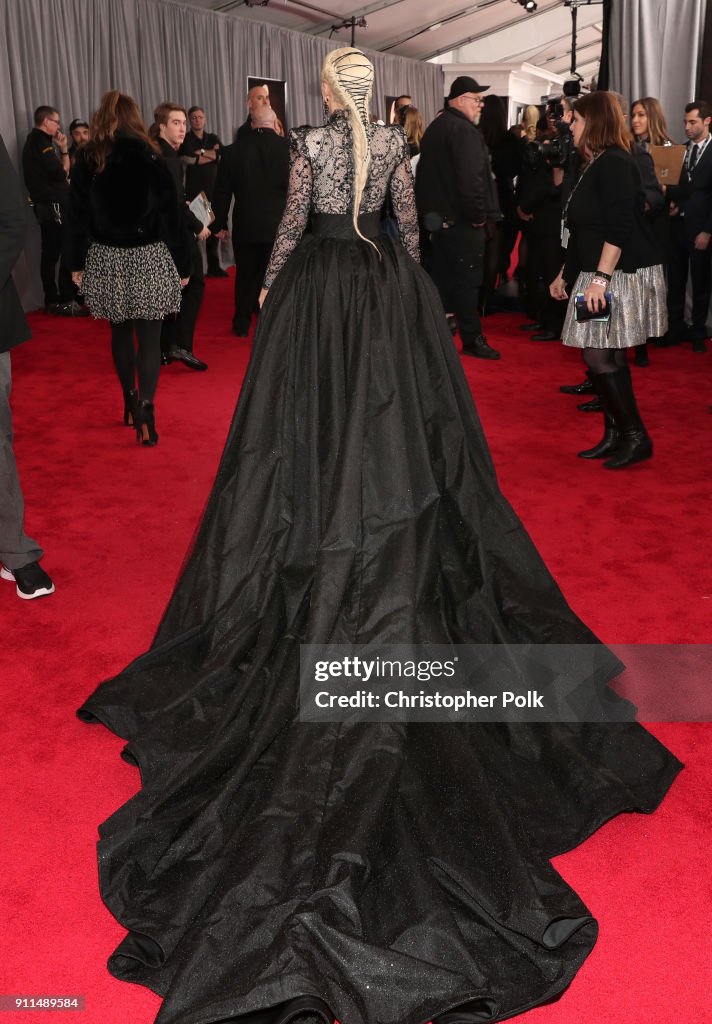 60th Annual GRAMMY Awards - Red Carpet