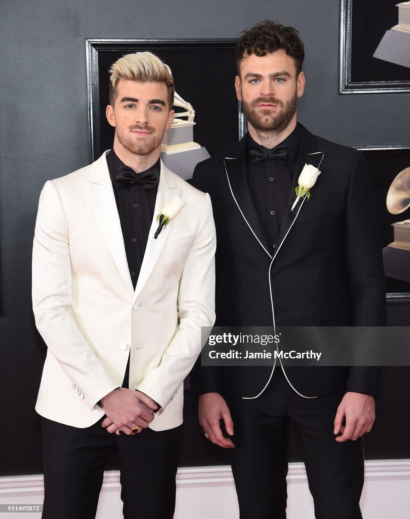 60th Annual GRAMMY Awards - Arrivals