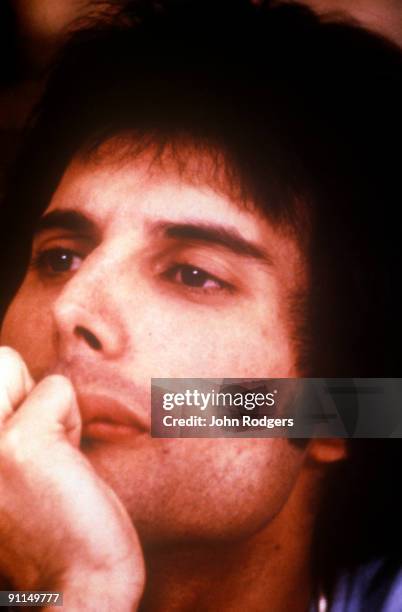 1st November 1978: Photo of Freddie MERCURY and QUEEN; Posed portrait of Freddie Mercury