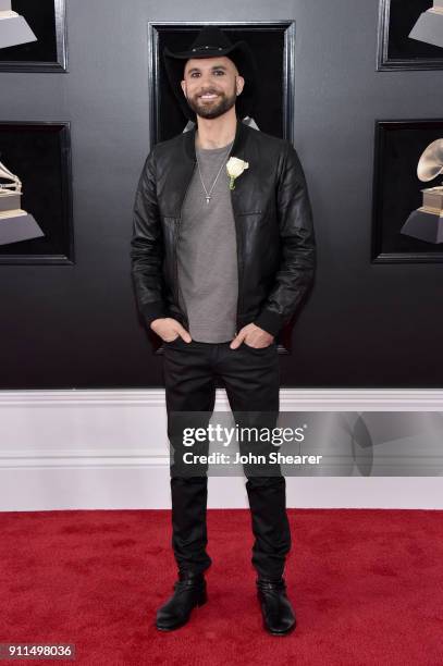 Recording artist Joe Saylor attends the 60th Annual GRAMMY Awards at Madison Square Garden on January 28, 2018 in New York City.