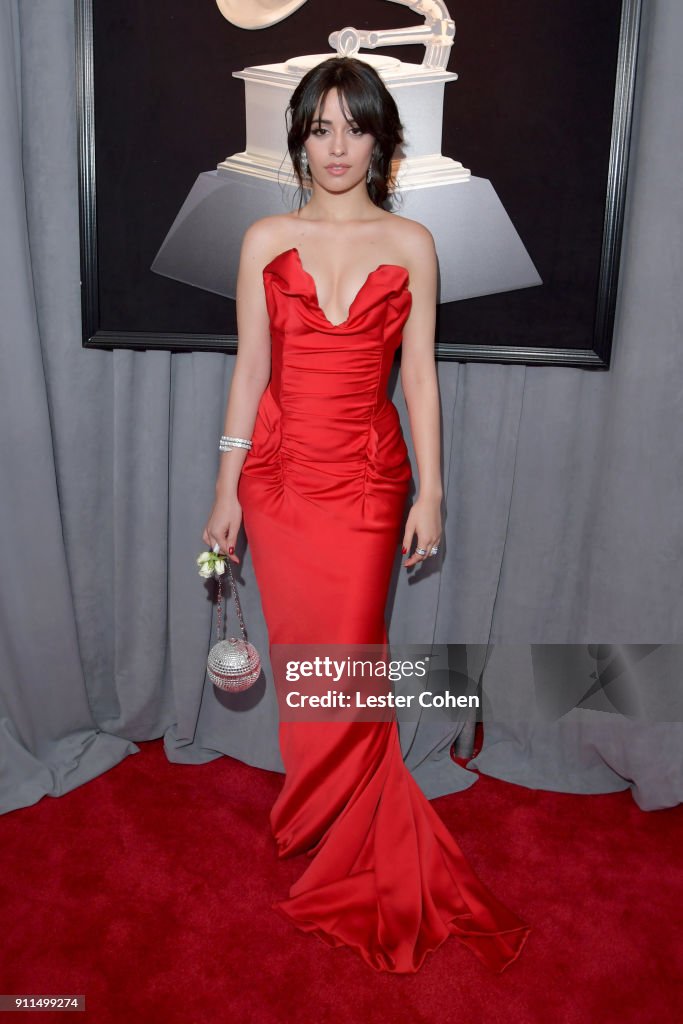 60th Annual GRAMMY Awards - Red Carpet
