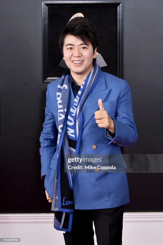 Lang Recording artist Lang Lang attends the 60th Annual GRAMMY Awards at ...