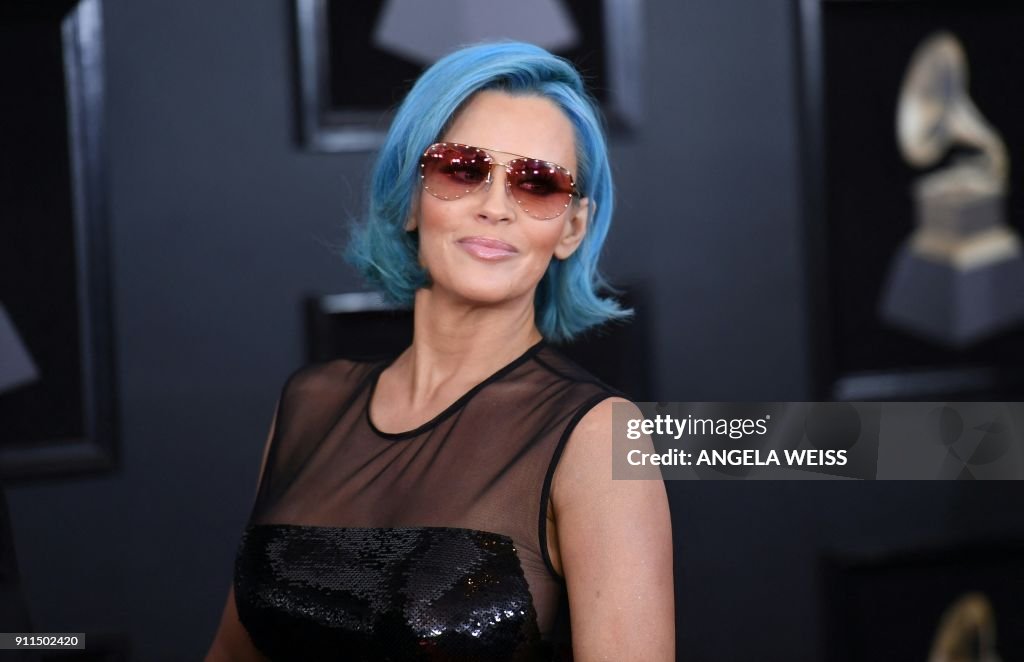 US-ENTERTAINMENT-MUSIC-GRAMMY-ARRIVALS-award