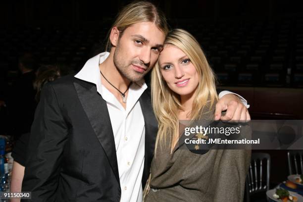 Photo of David GARRETT and Melrose BICKERSTAFF, David Garrett and Melrose Bickerstaff at the Classical Brit Awards