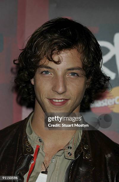 Photo of BRITS LAUNCH PARTY, James Morrison arrives at the Brit Awards launch party at the Hammersmith Palais on January 16, 2007 in London