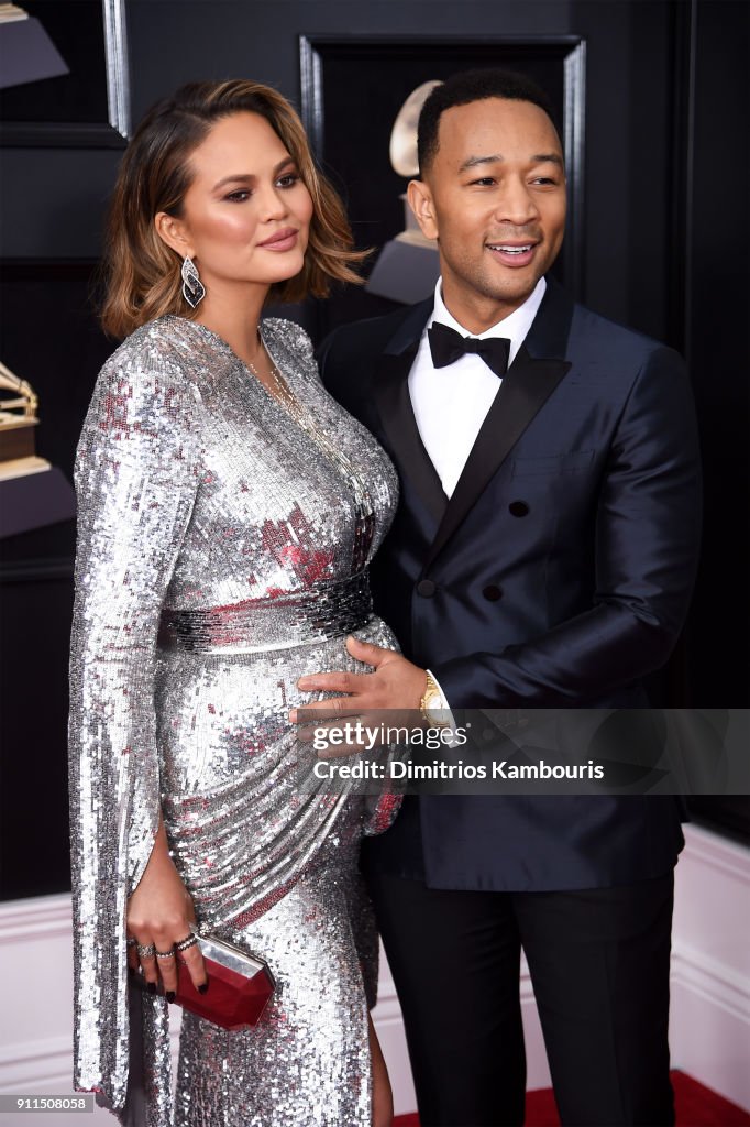 60th Annual GRAMMY Awards - Red Carpet