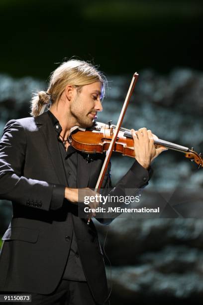 Photo of David GARRETT, Violinist David Garrett performing on stage at the Classical Brit Awards