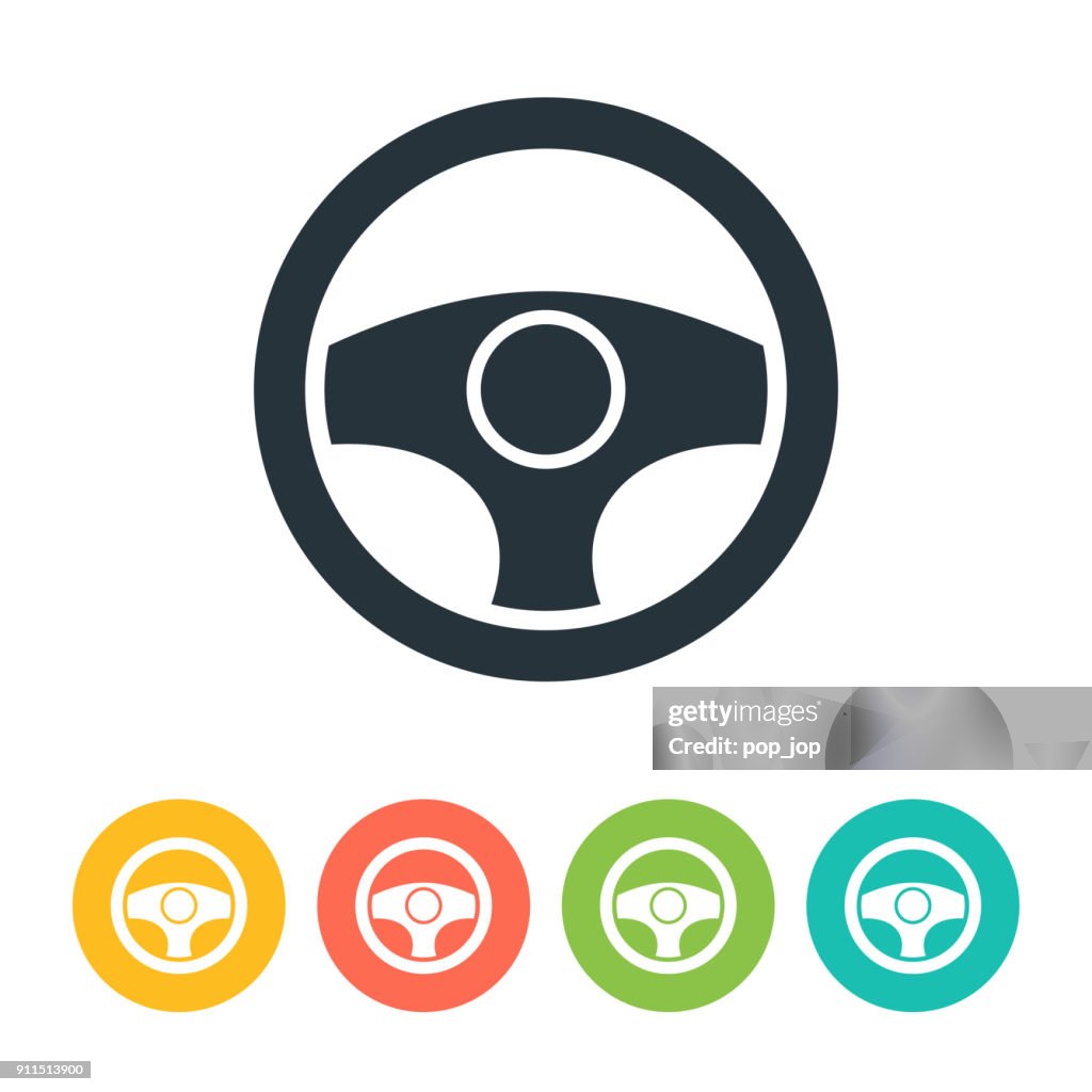 Stearing Wheel Icon