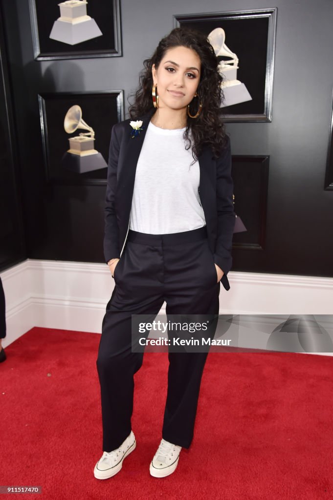 60th Annual GRAMMY Awards - Red Carpet