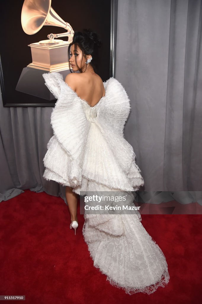 60th Annual GRAMMY Awards - Red Carpet